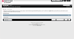 Desktop Screenshot of notifierknowledge.com